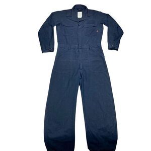 U.S. Navy Excel Manufacturing Utility Coveralls Mens 42 XL Blue Flame Resistant